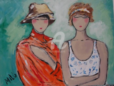 제목이 "duas mulheres"인 미술작품 Milu Petersen로, 원작