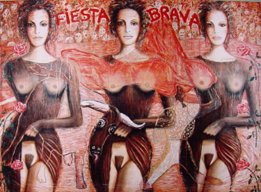 Photographie intitulée "Fiesta Brava - Wild…" par Daniel Gomez, Œuvre d'art originale, Photographie argentique