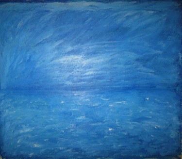 「Ocean Dream, abstra…」というタイトルの絵画 Liza Peninonによって, オリジナルのアートワーク, アクリル