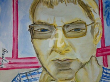 Peinture intitulée "kindness-is-beautif…" par Lm Arnal, Œuvre d'art originale, Aquarelle