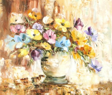 Peinture intitulée "img-5854.jpg    FRA…" par Françoise Pascal, Œuvre d'art originale, Huile