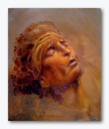 Peinture intitulée "regeneration-41x33-…" par Emilio Paintings, Œuvre d'art originale, Huile