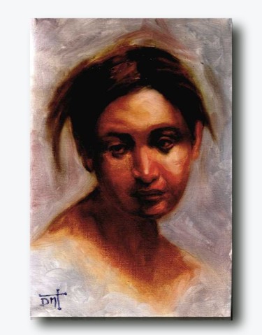 Peinture intitulée "the-consort-20x30-b…" par Emilio Paintings, Œuvre d'art originale, Huile