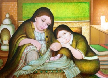 Pintura titulada "image.jpg" por T.Pinzòn, Obra de arte original, Oleo