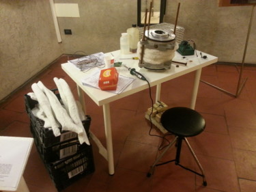 Scultura intitolato "1cbf59aec9614dbc37d…" da Manu Zuccarotta, Opera d'arte originale