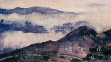 Darjeeling Painting titled "Darjeeling" by Prodip Kumar Sengupta, Original Artwork, Watercolor