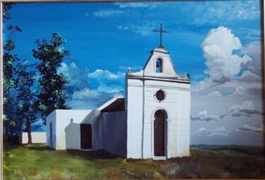 Pintura titulada "Capilla del Cordobés" por Rosario De Mattos, Obra de arte original, Oleo