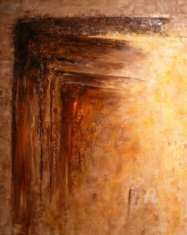 Peinture intitulée "Pour toi ..effectiv…" par Isabel Ollange, Œuvre d'art originale, Huile