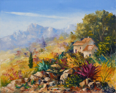 Peinture intitulée "envie de couleurs" par Pascal Clus, Œuvre d'art originale, Huile