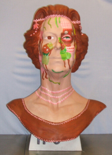 Sculpture titled "The Giants head" by Irene Nolan (Visions), Original Artwork, Casting