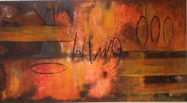 Peinture intitulée "Ferveur lyrique" par Eduarda Almeida, Œuvre d'art originale, Acrylique