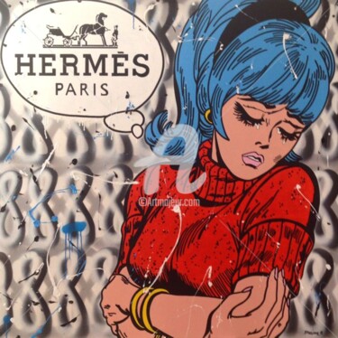 绘画 标题为“hermes-1. ARTCLUB 1…” 由Johanne 8, 原创艺术品, 丙烯