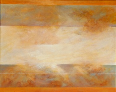 Peinture intitulée "Entre-les-lignes, R…" par Michèle Radix, Œuvre d'art originale, Acrylique