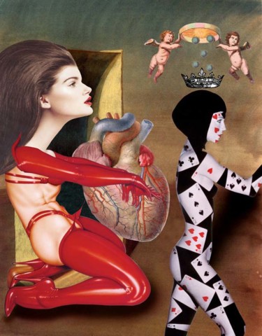 Digital Arts titled "corazon.jpg" by Ximena Santillana, Original Artwork