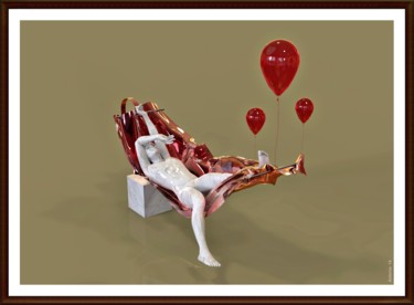 Digital Arts titled "leggero riposo" by Antonio Rafanelli, Original Artwork, 3D Modeling