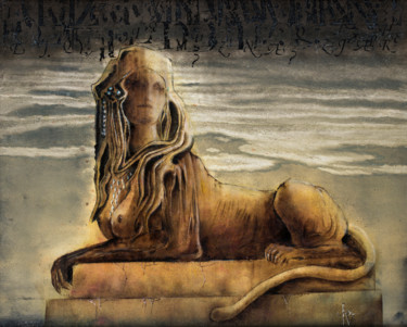 Peinture intitulée "MATER.jpg" par Jean-Philippe Vallon, Œuvre d'art originale, Huile