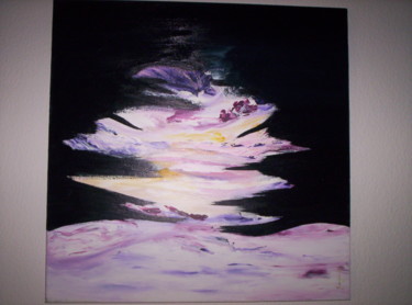 Peinture intitulée "bascule-60x60cm180e…" par Jocelyne Iché, Œuvre d'art originale, Acrylique