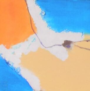 Peinture intitulée "serie mediterranee…" par France Turbang, Œuvre d'art originale, Huile
