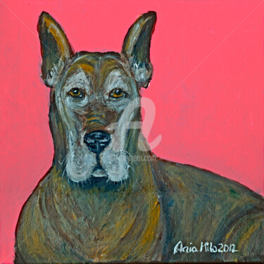 Painting titled "Goliath - Still the…" by Ania M Milo, Original Artwork, Acrylic