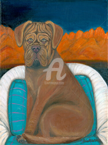 Zahira Painting titled "Zahira" by Ania M Milo, Original Artwork, Acrylic