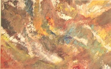 Peinture intitulée "printemps" par France Turbang, Œuvre d'art originale, Huile