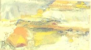 Peinture intitulée "Lac Zen 2" par France Turbang, Œuvre d'art originale, Huile