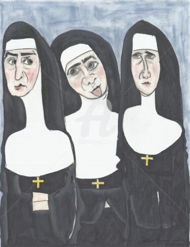 Painting titled "only-human.jpg" by Lupita Fernandez Soberon, Original Artwork