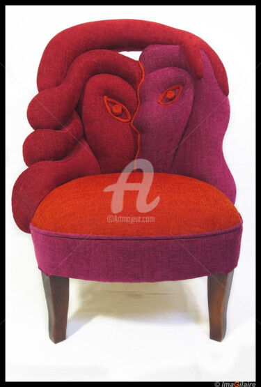 Artisanat intitulée "AMOUR" par Nadege Frouin Brackez (NFB), Œuvre d'art originale