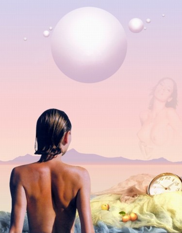 Digital Arts titled "Clock watched" by I. C. Corjan, Original Artwork