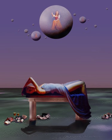 Digital Arts titled "J. Dupierre" by I. C. Corjan, Original Artwork