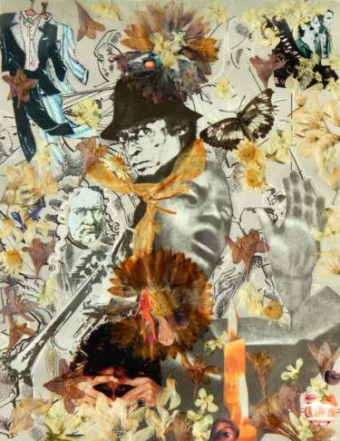 Κολάζ με τίτλο "Book of changes" από Phil Colisov, Αυθεντικά έργα τέχνης, Άλλος