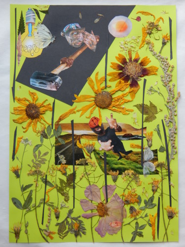 Collages intitulée "FATE" par Phil Colisov, Œuvre d'art originale