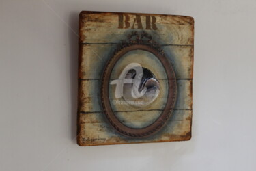 Peinture intitulée "Bar" par Philippe Coeurdevey, Œuvre d'art originale, Acrylique