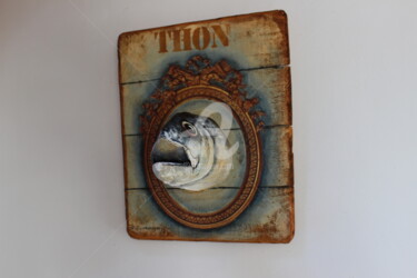 Peinture intitulée "Thon" par Philippe Coeurdevey, Œuvre d'art originale, Acrylique