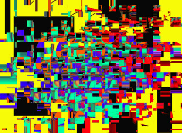 Digital Arts titled "Cuadric 08" by Oksana Linde, Original Artwork
