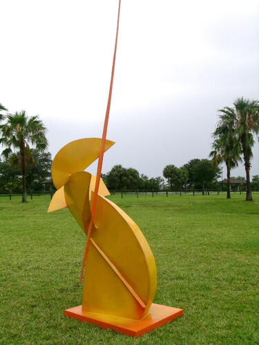 Sculpture intitulée "Intersection" par Robert Coon, Œuvre d'art originale