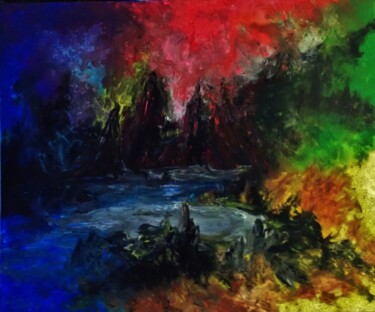 disaster-cove-91x76cmx17mm.jpg Painting titled "disaster-cove-91x76…" by John Cocoris, Original Artwork