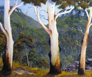 mountain-look-out.jpg Painting titled "mountain-look-out.j…" by John Cocoris, Original Artwork