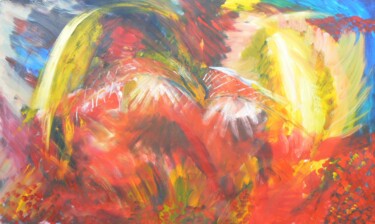 Painting titled "fall-of-icarus-3" by Paul Mckee, Original Artwork