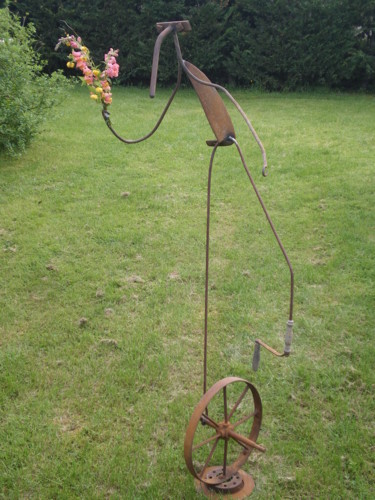 Sculpture intitulée "Avec plaisir !!!" par Jean Marc, Œuvre d'art originale