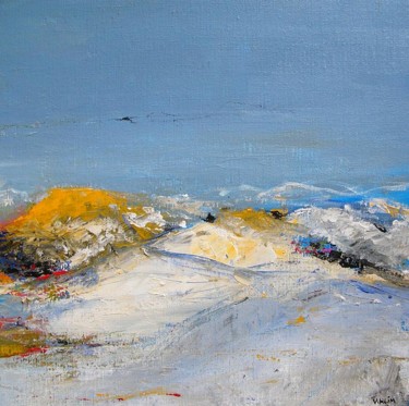 Peinture intitulée "Massifs - 3" par Véronique Heim, Œuvre d'art originale