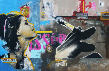 Collages titled "THE REALM OF REALISM" by Manoj Dixit, Original Artwork, Paper cutting