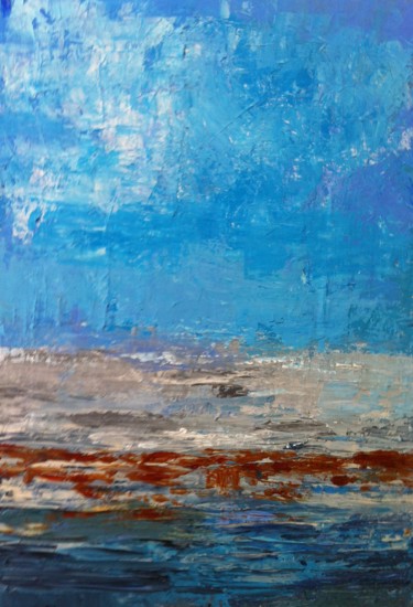 Peinture intitulée "Eté" par Isabelle Nativelle, Œuvre d'art originale, Acrylique