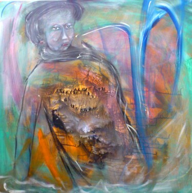Peinture intitulée "les-beaux-lieux-80x…" par Bruno Briatte, Œuvre d'art originale, Acrylique