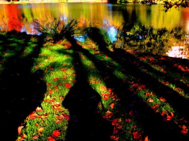 Fotografie mit dem Titel "lange schatten..../…" von Sigrun Neumann (Sineu), Original-Kunstwerk