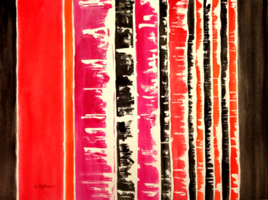 Chemins parallèles / Parallel Roads Painting titled "Chemins parallèles…" by Artstudio29, Original Artwork, Watercolor