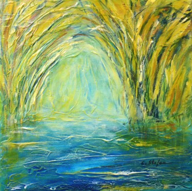 Schilderij getiteld "Le passage du canar…" door Artstudio29, Origineel Kunstwerk, Acryl