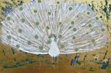 Affair in the Tuilleries Painting titled "Affair in the Tuill…" by Michela Curtis, Original Artwork, Acrylic Mounted on Other rigid panel