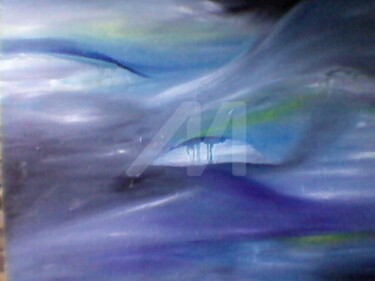 Painting titled "Sky Awakens" by Yvette Chilli Chilli, Original Artwork, Oil