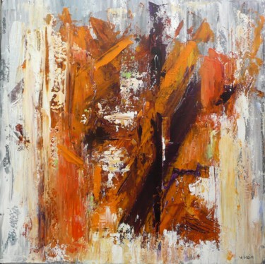 Peinture intitulée "Dynamite" par Véronique Heim, Œuvre d'art originale